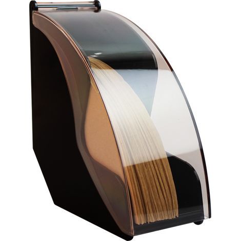 BRAVIX Rangement des Filtres à Café Grande Capacité Retient 100 Filtres à Café,Porte Papier Porte Serviettes Porte Filtre à Café ,Professionnelle Coffeeshops, Résistant à Poussière et à L'humidité (1/5)
