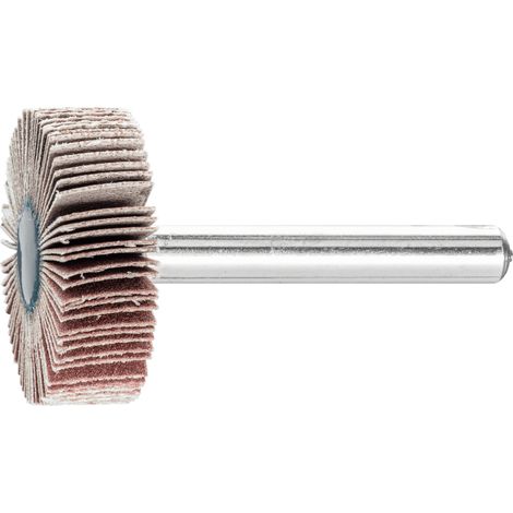 PFERD TOOLS Korund Fächerschleifer F Ø 30x10mm Schaft-Ø 6 mm A400 für Feinschliff und Finish 10 Stk (1/5)