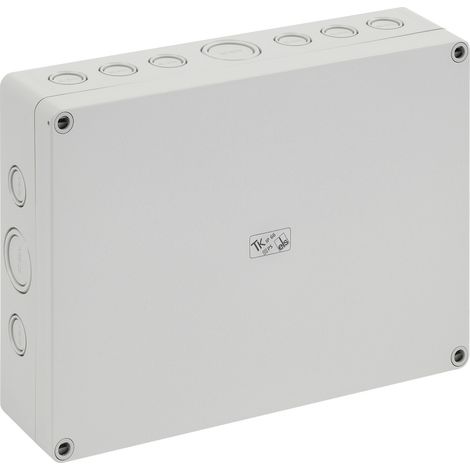 Spelsberg TK PS 2518-6f-m Installations-Gehäuse 254 x 180 x 63 Polystyrol (EPS) Lichtgrau (RAL 7035