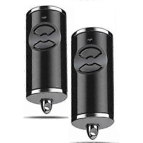 Lot de 2 télécommandes portables pour porte de garage, fréquence de 868,3 MHz, compatibles avec les modèles -4-868-BS. (1/5)