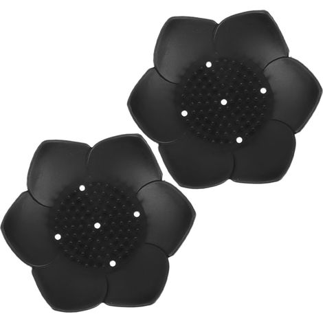 Soap Dish with Automatic Drainage Modern Lotus Shaped Design