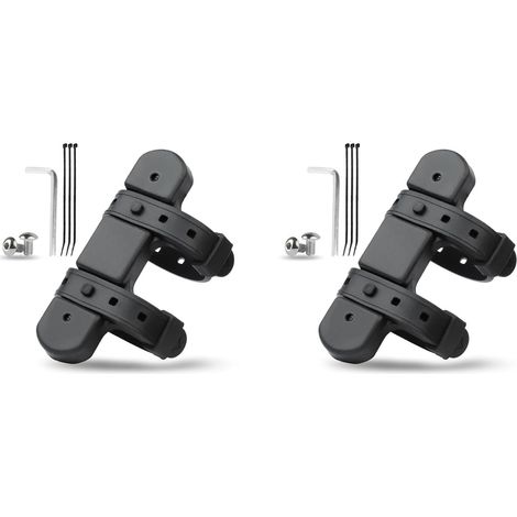 2X Cage à Bouteille de Vélo Convertisseur de Bouteille Siège Sangle de Scooter Pas de Trous Clip de Fixation pour Fixation du Corps Accessoires de Vélo (1/5)