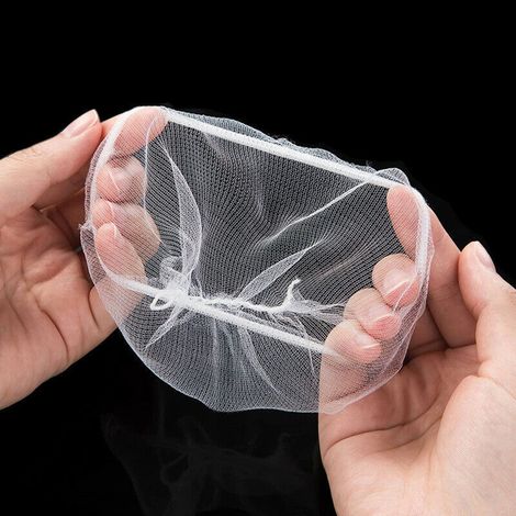 200 Sacs Filtres Évier avec Boîte de Rangement, Filet de Protection pour Déchets de Cuisine, Accessoire Évier Pratique