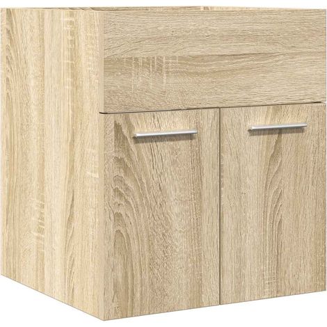 Maison Exclusive - Mobile Lavabo Bagno Rovere Sonoma 41x38,5x46 cm in Truciolato