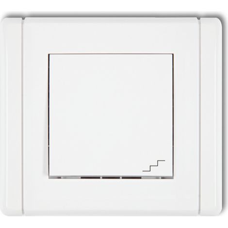 Interruptor de escalera flexible blanco FWP-3