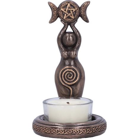 Figurine de déesse, porte-bougie chauffe-plat, sculpture en résine, objet de décoration intérieure, figurine de collection (1/5)