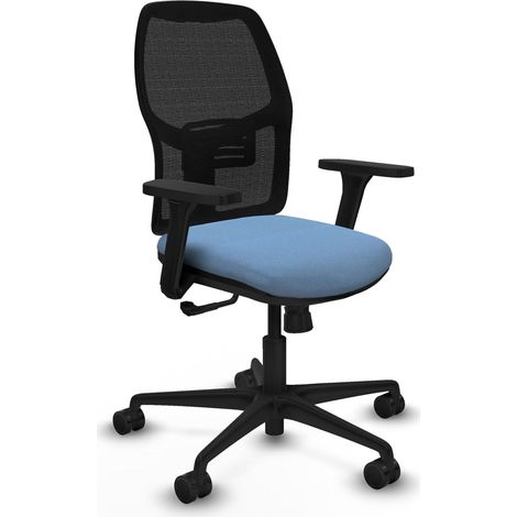 Chaise de bureau piqueras y crespo Alfera noir mousse confortable (1/2)