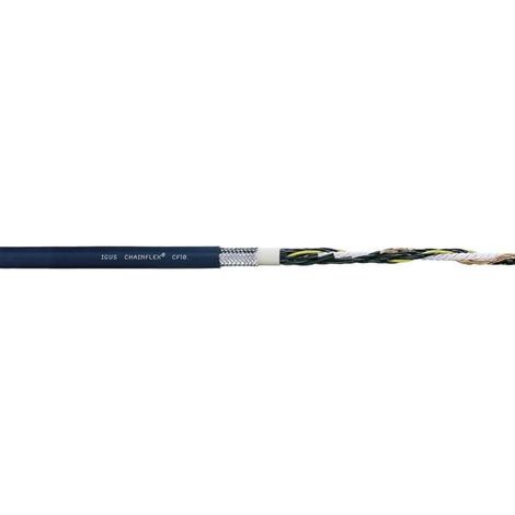 igus CF10.02.04 cavo elettrico flessibile durevole blu
