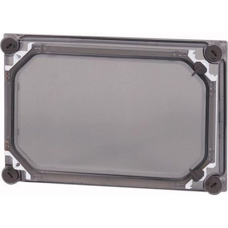 Couvercle +porte transparent HxLxP 250x375x25mm 000077222 EATON D125 CI43/T