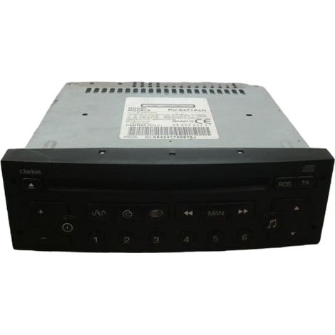 [PRODUIT D'OCCASION] Autoradio PEUGEOT 206 1998-2009 ♻️ Ref Oe. 96552632xt - Garantie à vie (1/3)