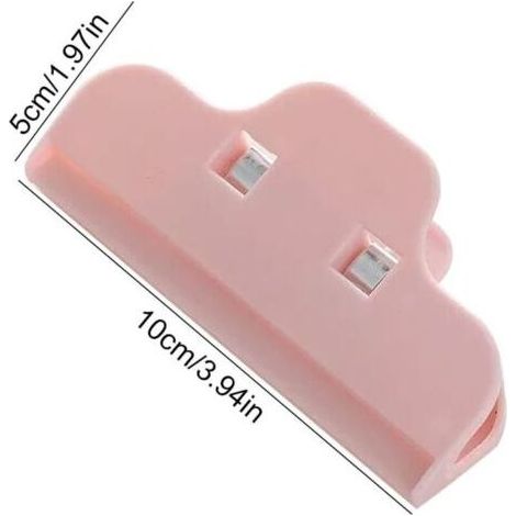 Alimentaire D'étanchéité Clips,18 Pièces Clip Fermeture Cuisine Coloré Durable Clips D'étanchéité En Plastique Réutilisable Clip Fermeture Sachet pour Aliments et Collation Stockage (1/3)
