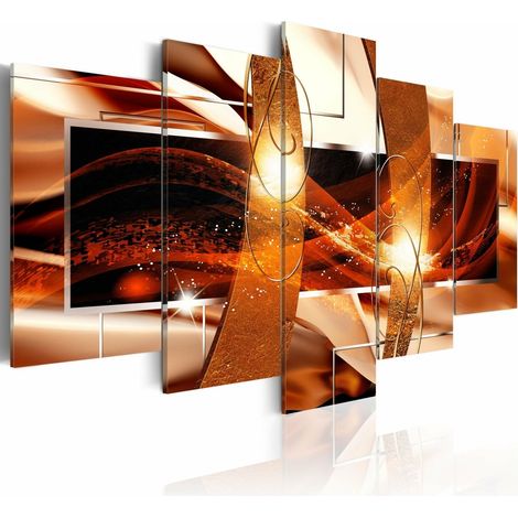 Tableau feu de vie - 200 x 100 cm (1/4)