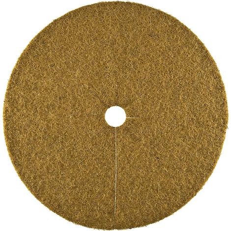 Kokosscheibe XL Kübelabdeckung Winterschutz für Topfpflanzen Ø 60cm (1/5)