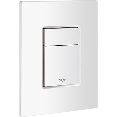 Grohe Abdeckplatte Even Weiß 156 x 197 mm WC Betätigungsplatte Drückerplatte