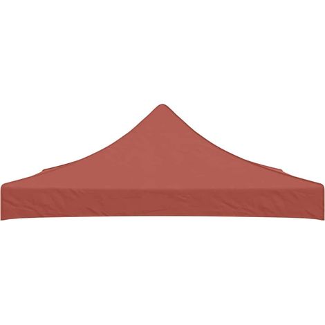 Maison Exclusive - Partyzelt-Dach 3x3 m Terrakotta-Rot 270 g/m² (1/5)