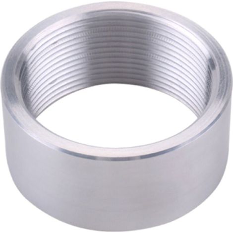 Bouchon de raccord de tuyau en aluminium à souder, filetage femelle NPT 2", compatible avec la plupart des voitures (1/5)