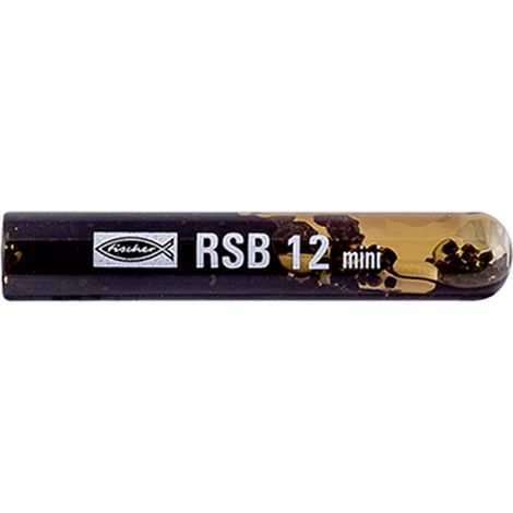 Fischer  10x Superbond  Cartuccia a  reazione RSB  12 mini  - 518822