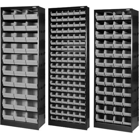 ARMADIO PORTAMINUTERIA 1103 CM. 64X28X190H-48 CONTENITORI