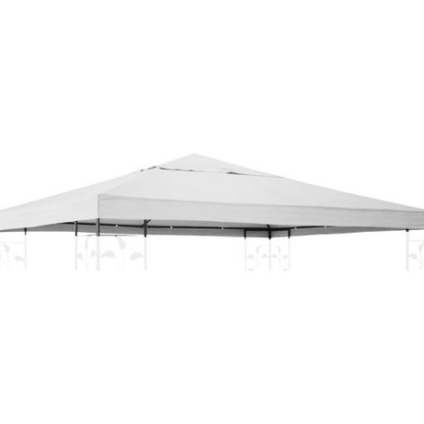 Telo di ricambio per gazebo 3x3 m bianco da 180 gr/mq