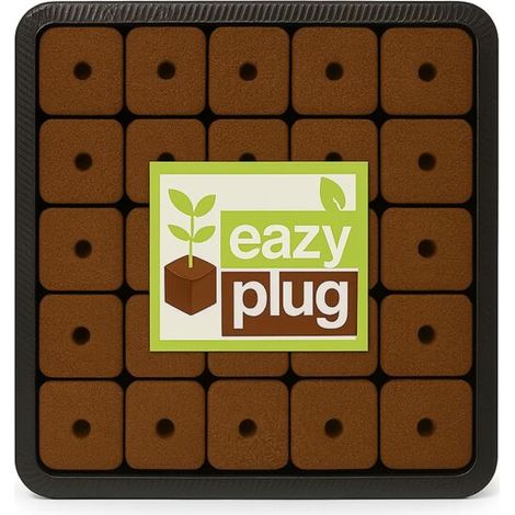 Eazy Plug Anzuchtwürfel 24 Stück Pflanzenanzucht Stecklinge Keimung Anzucht (1/5)