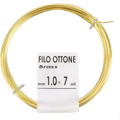 Matassina Filo Ottone Mm.1,00X7Mt. - 20 Pz