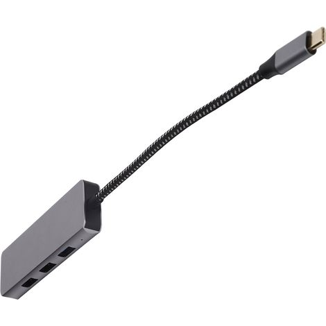 Station d'accueil USB-C 4 ports : HDMI, USB 3.0, USB 2.0 - Hub universel pour PC portable (1/5)