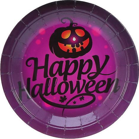 10 lustige Papierschalen für Halloween-Dekorationen