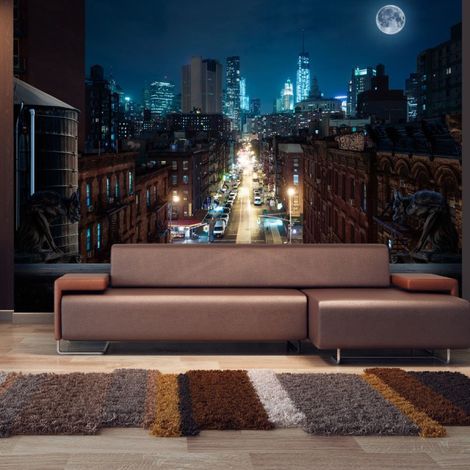 Papier Peint "Sleepy New York" 70 x 100 cm (1/2)
