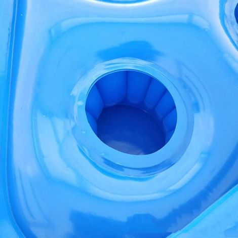 Support gonflable pour bière-pong - Jeu de piscine - Dessous de verre gonflable en triangle - Porte-gobelet - Sous-verre - Table de jeu flottante (1/4)