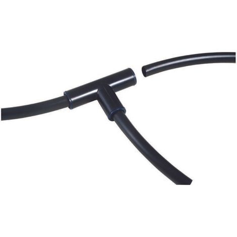 RACCORDO DI CONGIUNZIONE A T PER TUBO DA 1/2 PER MICROIRRIGAZIONE- - blister da 2 pezzi (830722) - 1 blister