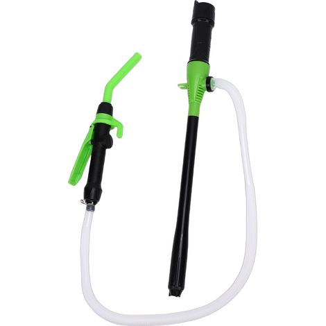 Pompe de transfert portable à batterie, pompe à siphon pour carburant, diesel et eau, débit de 2,2 GPM, contrôle réglable, pompe à liquides multi-usages avec filtre, verte (1/5)