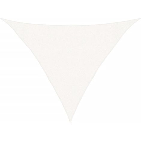 Maison Exclusive - Sonnensegel 160 g/m² Weiß 3x3x4,2 m HDPE