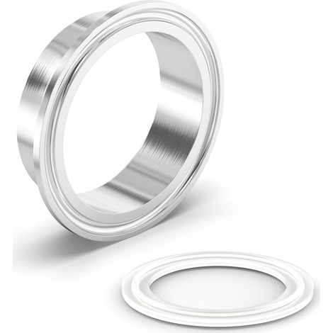1 pièce de raccord sanitaire en acier inoxydable 304, collier de serrage soudé pour tube de 6" de diamètre extérieur Collier de serrage Tri Clamp 6" 168 mm (1/5)