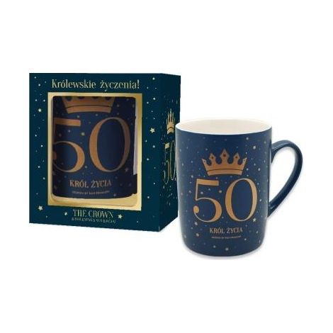Tazza Crown-50M blu navy