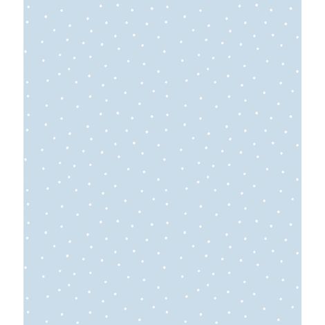 papier peint à motif de petits points bleu et blanc - Sanders & Sanders (1/2)