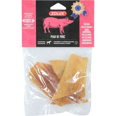 Peau de Porc 100 g friandise pour chien - zolux (1/2)
