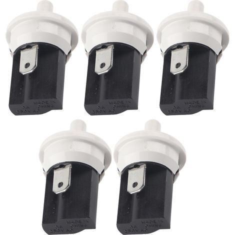 Interrupteur d'éclairage d'armoire ABS Anti-corrosion, Interrupteur de Lumière de Réfrigérateur pour Porte de Réfrigérateur avec Rainure. (1/5)