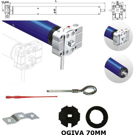 Motore X Tende Da Sole Manovra Di Soccorso 50nm 100kg Si Adatta A Aprimatic Came
