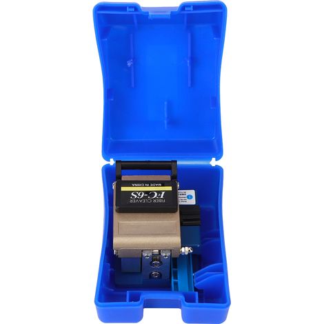 Cliveuse de fibres optiques à épissure à froid FC-6S, retour automatique de la lame, coupe de haute précision (1/5)