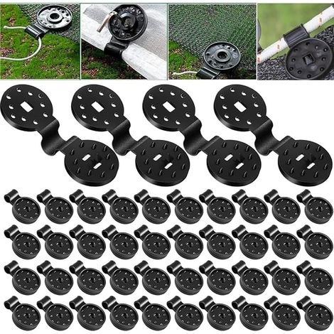 Shade Cloth Fastener Anti-UV Treated Fasteners Anti-Oxidation Fixing Weather Resistance Shade Netting Windproof Fabric (1/3)