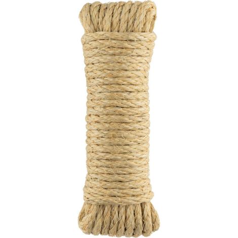 Cuerda Sisal Cableada 6mm 10m  Cuerda de Yute Embalaje Decoracion Jardineria Fotos Regalos Manualidades (1/5)