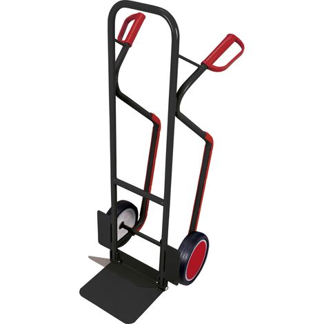 VarioFit Stahlrohrkarre abklappbare Schaufel RAL 7016 anthrazitgrau (1/3)