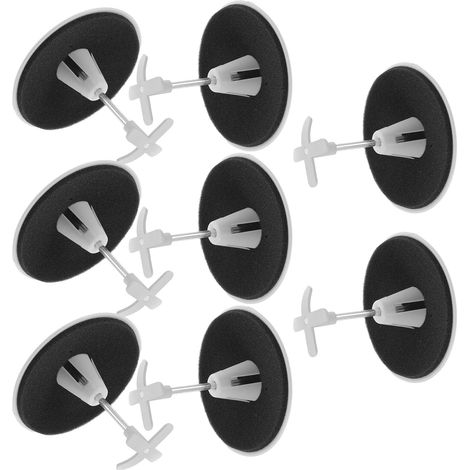 Support porte-bobines 8 pièces pour machine à coudre, anti-nœuds, compatible surjeteuse/broderie.