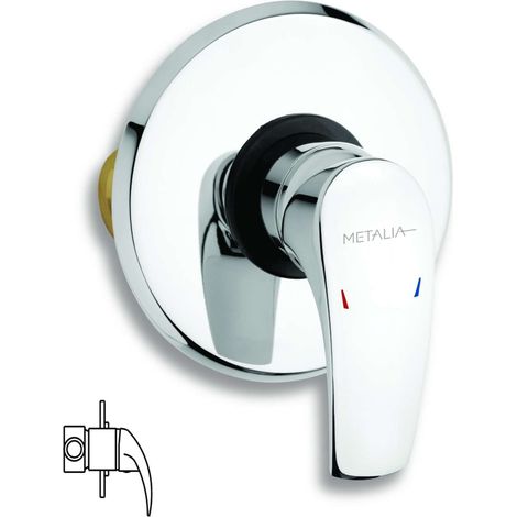 Novaservis Metalia 57 - Duscharmatur-Unterputz, chrom 57050,0