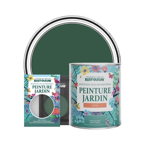 Peinture Jardin, Finition Satinée - Pinède (1/3)