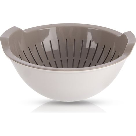 Colino da cucina in plastica, scolapasta per scolare frutta e verdura. (1/4)