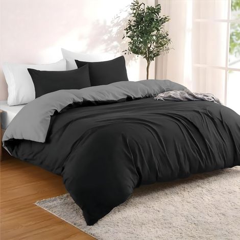 Housse de Couette 220x240 avec 2 Taies Oreiller 65x65 cm (1/5)