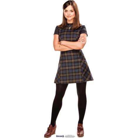 Figurine en carton DOCTOR WHO Clara Oswin Oswald Hauteur 160 cm