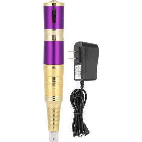 Rototatouage rechargeable stylo sourcils microblading machine 100‑240V prise US (1/5)