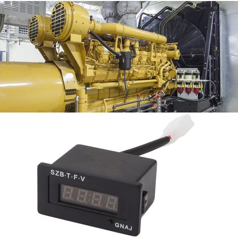 Voltmètre numérique 402A pour groupes électrogènes essence et diesel, voltmètre 90-250 V (1/5)